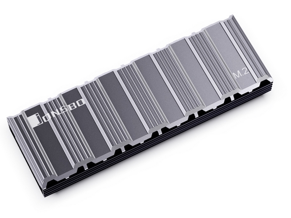 (1032117) Радиатор для SSD M.2 2280 JONSBO M.2-5 Gray (серый) - фото 42754