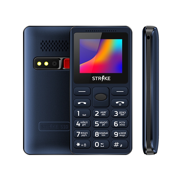 (1032264) Мобильный телефон Strike S10 Синий - фото 43042