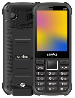 (1032258) Мобильный телефон Strike P30 Black - фото 43050