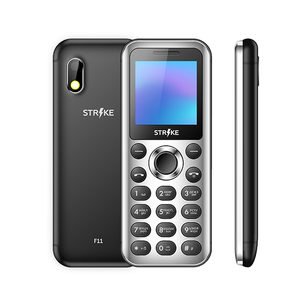 (1032252) Мобильный телефон Strike F11 Чёрный - фото 43055