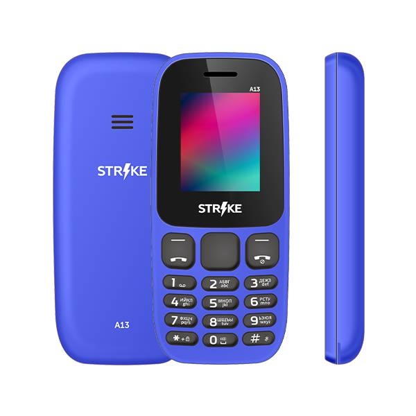 (1032246) Мобильный телефон Strike A13 Dark Blue - фото 43061