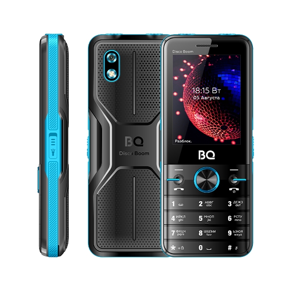 (1032243) Мобильный телефон BQ-2842 Disco Boom Blue+Black - фото 43064