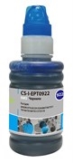 (1028943) Чернила Cactus CS-I-EPT0922 голубой 100мл для Epson St C91/CX4300/T26/T27/TX106/TX109 - фото 43155