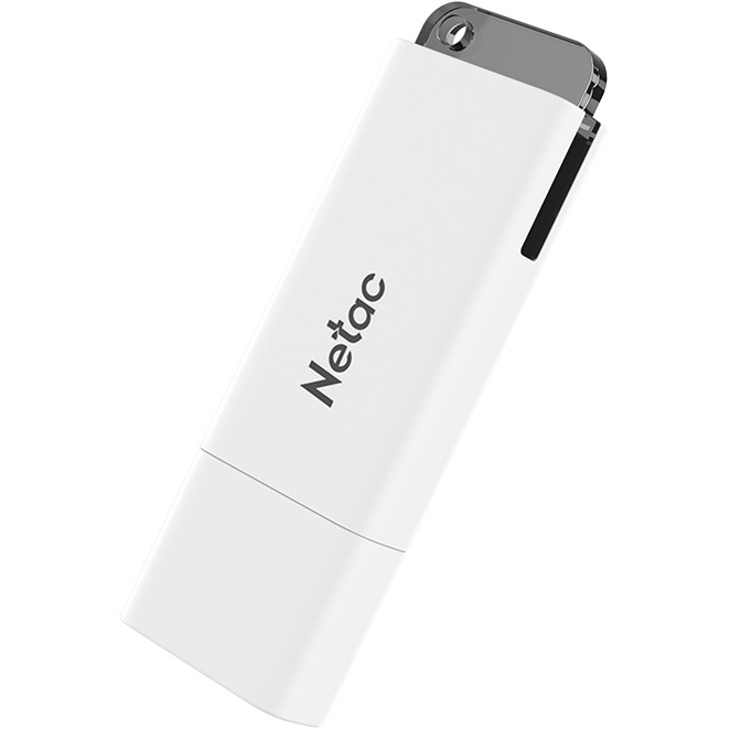 (1032749) Флеш Диск Netac 32Gb U185 NT03U185N-032G-20WH USB2.0 белый - фото 43195