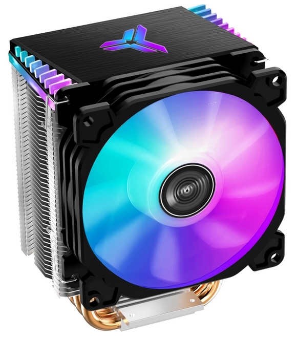 (1032792) Кулер JONSBO CR-1400 Color LGA1700/1200/115X/AM4 (24шт/кор, TDP 130W, PWM, 92mm Dynamic Multi-Color LED Fan, 4 тепловые трубки, 4-pin) Retail - фото 43248