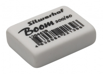 (1033520) Ластик Silwerhof Boom 300/80 181146 26х18.5х8мм каучук термопластичный белый - фото 44188