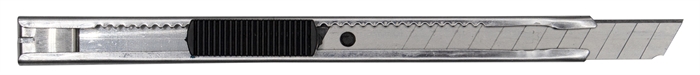 (1033516) Нож канцелярский Silwerhof шир.лез.9мм выдвижное лезвие фиксатор сталь серебристый пакет с европод. - фото 44194