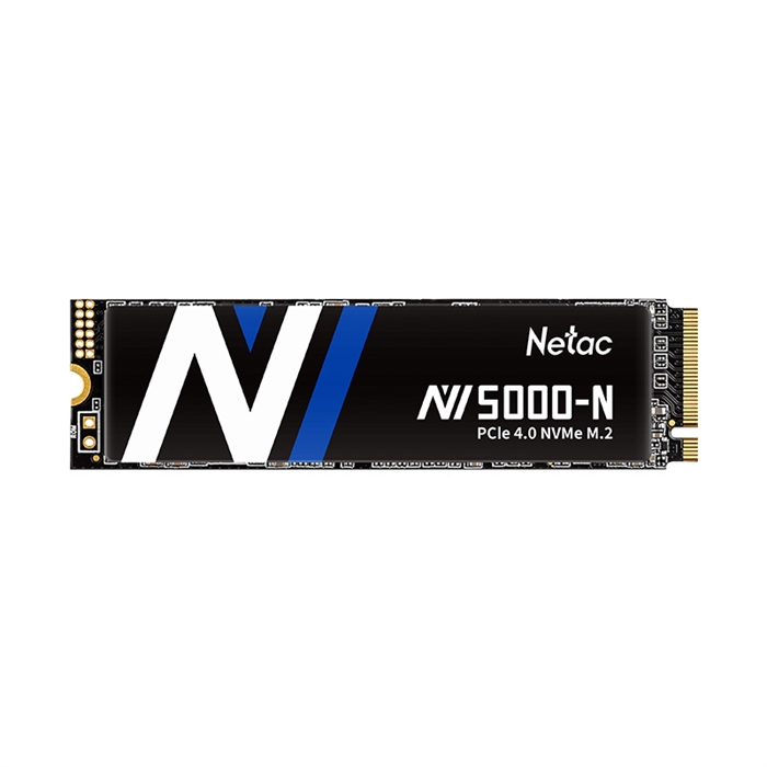 (1033395) Твердотельный накопитель SSD M.2 Netac 500Gb NV5000-N Series <NT01NV5000N-500-E4X> Retail (PCI-E 4.0 x4, up to 4800/2700MBs, 3D NAND, 320TBW, NVMe 1.4, 22х80mm) - фото 44506