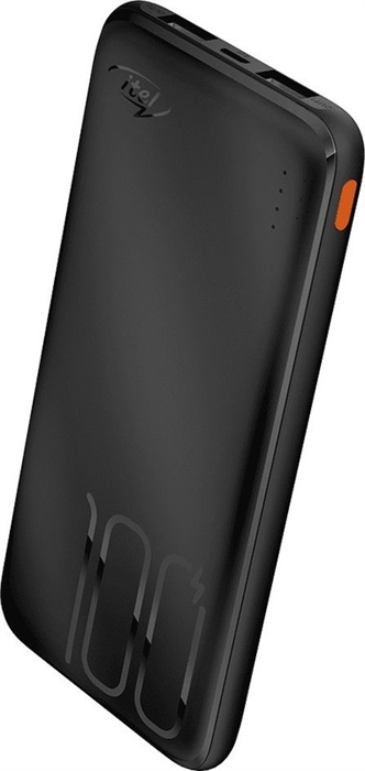 (1034237) Мобильный аккумулятор Itel Super Slim Star 100(IPP-53) 10000mAh 2.1A черный - фото 44885