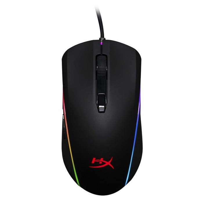 (1034717) Мышь HyperX Pulsfire Core черный оптическая (6200dpi) USB (6but) 4P4F8AA - фото 45372