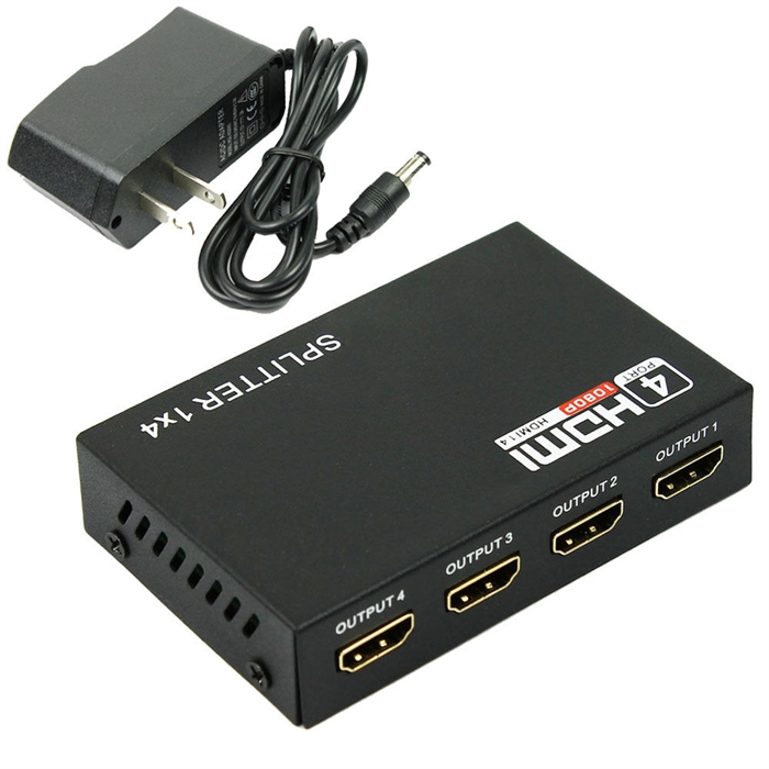 (1034832) HDMI Разветвитель 1x4 1080p v1.4 - фото 45584