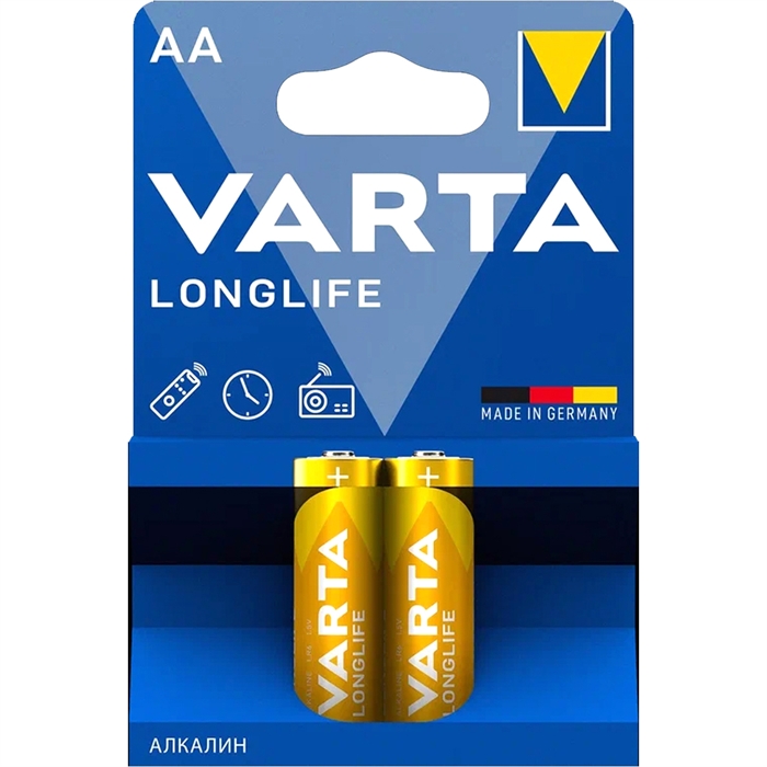 (1035265) Батарея Varta Energy LR6 Alkaline AA (2шт) блистер 4106101412 - фото 45954
