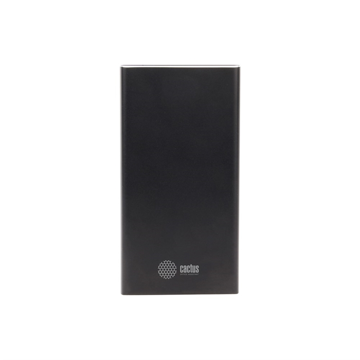 (1035254) Мобильный аккумулятор Cactus CS-PBFSJT-10000 10000mAh 2.1A черный - фото 46036