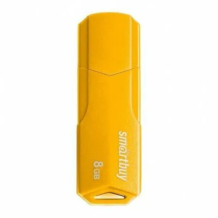 (1035271) Smartbuy USB Drive 8GB CLUE Yellow (SB8GBCLU-Y) - фото 46074