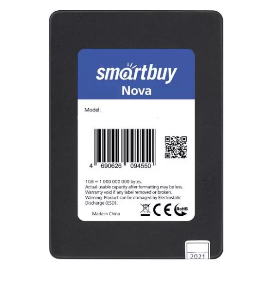 (1035718) Smartbuy SSD 240Gb Nova SBSSD240-NOV-25S3 {SATA3.0, 7mm} - фото 46433