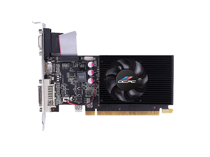 (1035609) Видеокарта OCPC GeForce GT 730 4 ГБ DDR3 VGA (D-Sub), HDMI, DVI - фото 46514