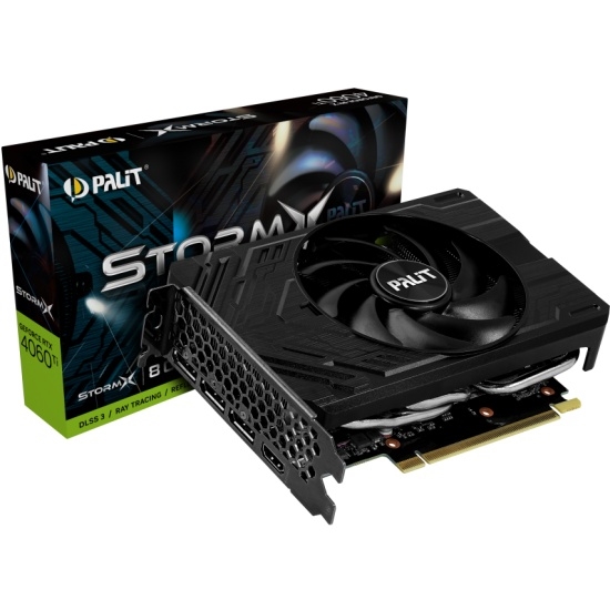 (1035608) Видеокарта Palit GeForce RTX 4060 Ti StormX 8 ГБ (NE6406T019P1-1060F) - фото 46583