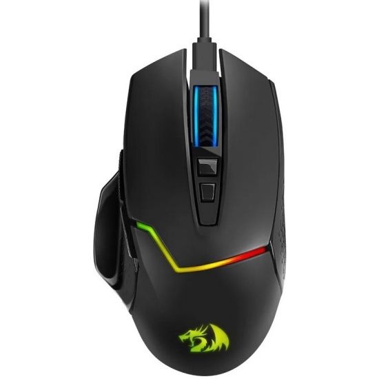 (1035916) Беспроводная игровая мышь REDRAGON MIRAGE PRO чёрная (USB, 2.4G, Huano, 8 кн., 8000 Dpi, RGB подсветка, 700 мАч) 71432-1 - фото 46667