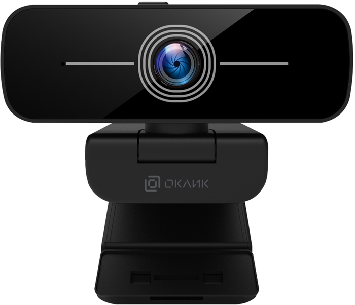 (1035942) Камера Web Оклик OK-C001FH черный 2Mpix (1920x1080) USB2.0 с микрофоном - фото 46777
