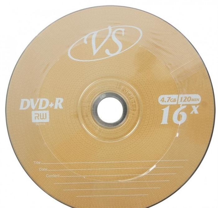 (1035964) Диски VS DVD-R 4,7 GB 16x Bulk/50 (VSDVDRB5003) - фото 46823