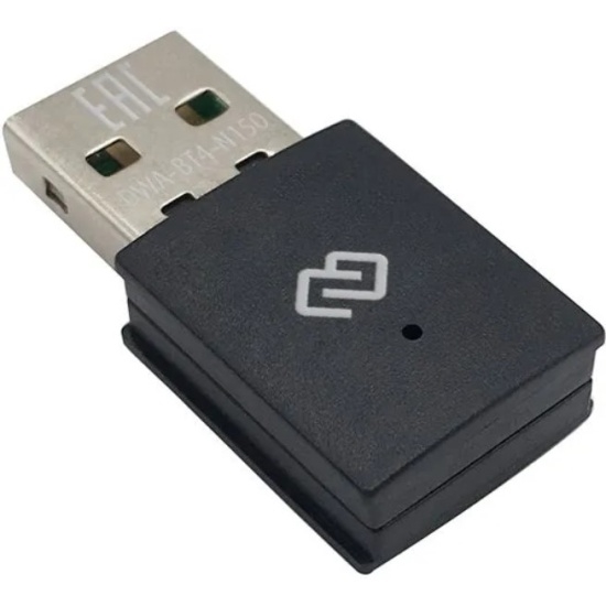 (1037304) Сетевой адаптер Wi-Fi + Bluetooth Digma DWA-BT4-N150 N150 USB 2.0 (ант.внутр.) 1ант. (упак.:1шт) - фото 47360