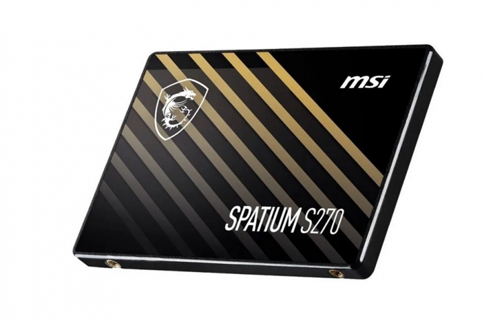 (1037479) Внутренний SSD-диск MSI 960 ГБ SPATIUM S270 2.5" SATA3 6.0 Гбит/с (S78-440P130-P83) - фото 47540