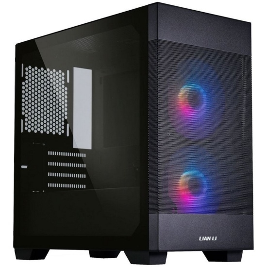 (1038022) Корпус Lian Li Lancool 205M Mesh / Black / mATX, TG / 2x 140mm ARGB fans inc. / G99.OE744MX.10R - фото 47753