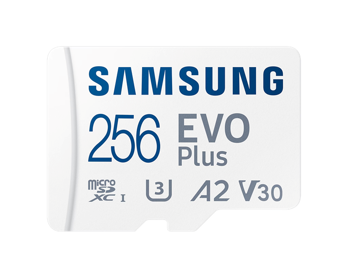 (1038150) Флеш карта microSDXC 256GB Samsung EVO Plus Class 10, A2, V30, UHS-I (U3), W 90 МБ/с, R 130 МБ/с, <MB-MC256KA/EU> адаптер на SD - фото 48070