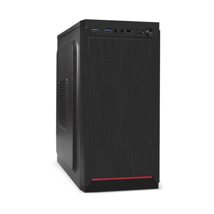 (1038225) Exegate EX292358RUS Корпус Minitower ExeGate BAA-114U2-AAA400 (mATX, БП AAA400 с вент. 8см, 1*USB+2*USB3.0, аудио, черный) - фото 48139