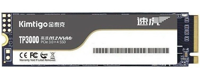 (1038274) Твердотельный накопитель SSD M.2 Kimtigo 256Gb TP-3000 Series<K256P3M28TP3000> (PCI-E 3.0 x4, up to 2000/1100MBs, 3D TLC, NVMe, 80TBW, 22х80mm) - фото 48152