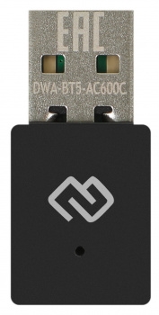 (1038581) Сетевой адаптер Wi-Fi + Bluetooth Digma DWA-BT5-AC600C AC600 USB 2.0 (ант.внутр.) 1ант. (упак.:1шт) - фото 48259