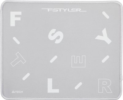 (1038557) Коврик для мыши A4Tech FStyler FP25 Мини серый/белый 250x200x2мм (FP25 SILVER) - фото 48291