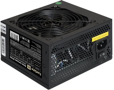 (1038823) Exegate EX219461RUS Блок питания 450W ATX-XP450 OEM, black, 12cm fan, 24+4pin, (6+2)pin PCI-E, 3*SATA, 1*FDD, 2*IDE - фото 48499