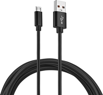 (1039028) Кабель KingPrice KP-microUSB-2.4A-1m USB (m)-micro USB (m) 1м черный KP-MICROUSB-2.4A-1M - фото 48606