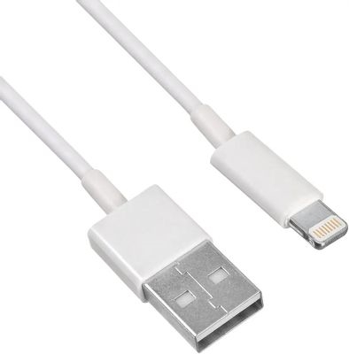 (1039030) Кабель KingPrice KP-USBAL-2m USB (m)-Lightning (m) 2м белый KP-USBAL-2M - фото 48619