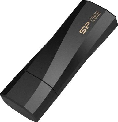 (1039106) Флеш Диск Silicon Power 128GB Blaze B07 SP128GBUF3B07V1K USB3.2 черный - фото 48802