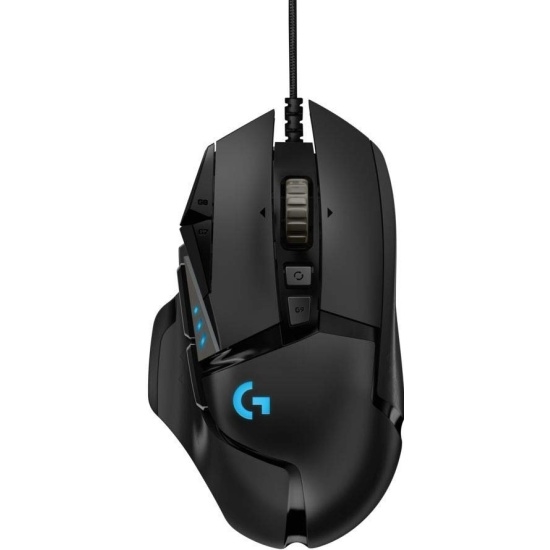 (1039323) Мышь Logitech G502 Hero черный оптич. 25600dpi USB2.0 9but (910-005469/910-005471) 910-005474 - фото 49020