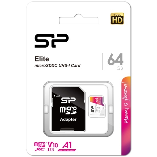 (1033574) Флеш карта microSDXC 64Gb Class10 Silicon Power SP064GBSTXBV1V20SP Elite + adapter - фото 49138