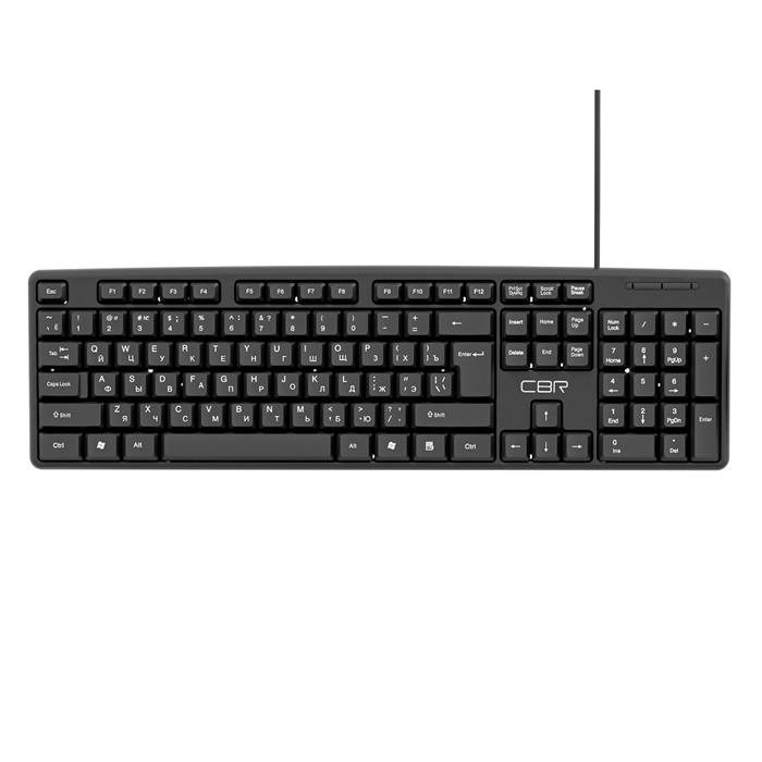 (1039696) CBR KB 100 USB, Клавиатура 104 кл., офисн., 1,5 м - фото 49395