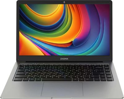 (1039885) Ноутбук Digma EVE C4800 Cel N4020/ 8Gb/ SSD256Gb/ 600/ 14"/ IPS/ FHD/ W11Pro/ dk.grey/ 4800mAh DN14CN-8CXW01 - фото 49526