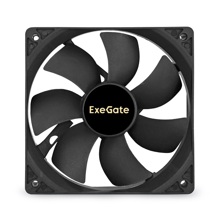 (1040400) Вентилятор 12В DC ExeGate EX12025S2P (120x120x25 мм, Sleeve bearing (подшипник скольжения), 2pin (разъем 2.54), 1500RPM, 24dBA) EX294048RUS - фото 50077