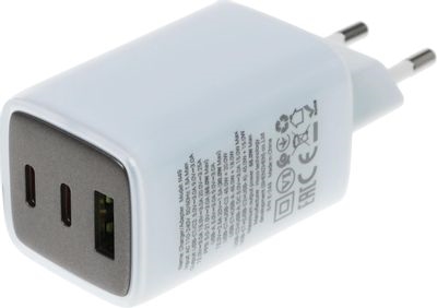 (1040462) Сетевое зар./устр. Hoco N49 Glorious 65W 3A (PD+QC+AFC) USB/2xUSB Type-C универсальное синий (35479) 35479 - фото 50133