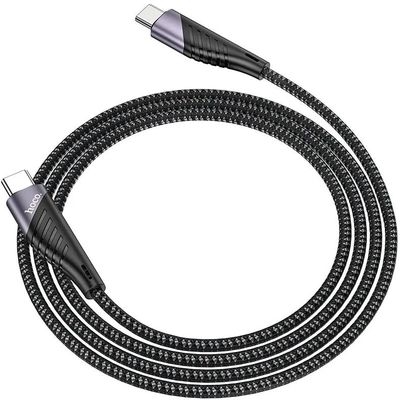 (1040444) Кабель Hoco U95 PD IPH 01481 USB Type-C (m)-Lightning (m) 1м черный PD IPH 01481 - фото 50151
