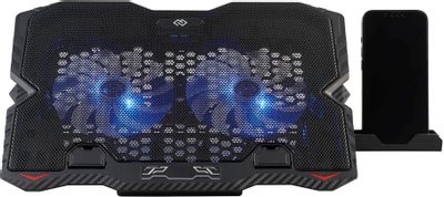 (1040494) Подставка для ноутбука Digma D-NCP150-2 15.6"360x260x27мм 38дБ 2xUSB 2x 120ммFAN 650г металл/пластик D-NCP150-2 - фото 50153