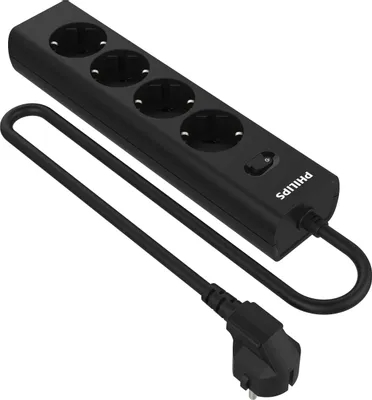 (1041182) Сетевой фильтр Philips CHP2145BC/51 5м (4 розетки) черный (коробка) CHP2145BC/51 - фото 50940