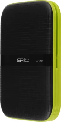 (1040818) Жесткий диск Silicon Power USB3.0 4TB SP040TBPHDA60S3K A60 Armor 2.5" черный/зеленый SP040TBPHDA60S3K - фото 50950