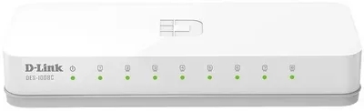 (1041192) Коммутатор D-Link DES-1008C DES-1008C/F6/E 8x100Мбит/с неуправляемый DES-1008C/F6/E - фото 50980