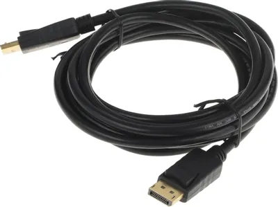 (1041011) Кабель аудио-видео Buro BU-DP-v1.2-3m DisplayPort (m)/DisplayPort (m) 3м. черный BU-DP-V1.2-3M BU-DP-V1.2-3M - фото 50992