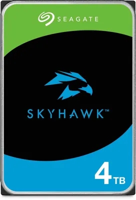 (1041777) Жесткий диск Seagate SATA-III 4TB ST4000VX015 Surveillance Skyhawk 4KN (5400rpm) 256Mb 3.5" ST4000VX015 - фото 51020