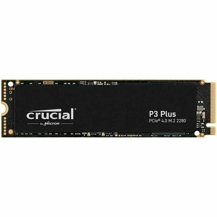 (1041718) Твердотельный накопитель SSD M.2 Crucial 1.0Tb P3 Plus <CT1000P3PSSD8> (PCI-E 4.0 x4, up to 5000/3600MBs, 3D NAND, NVMe, 220TBW, 22х80mm) CT1000P3PSSD8 - фото 51024